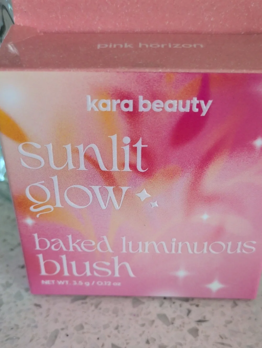 KARA BEAUTY Sunlit Glow Baked Luminous Blush - Pink Horizon